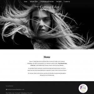 Bespoke Website Design Hair Salon