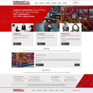 Industrial Website Design