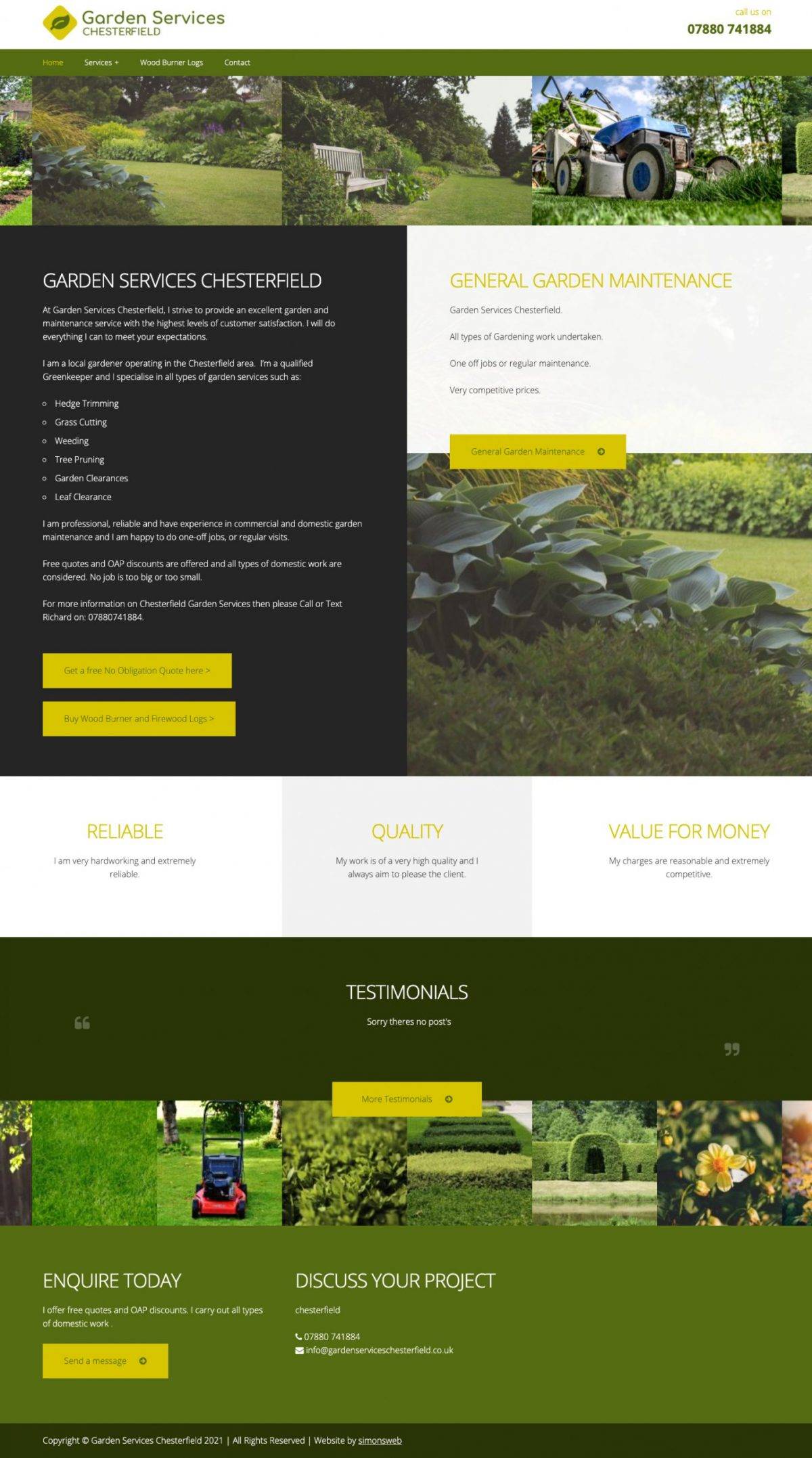 Tailored Website Design
