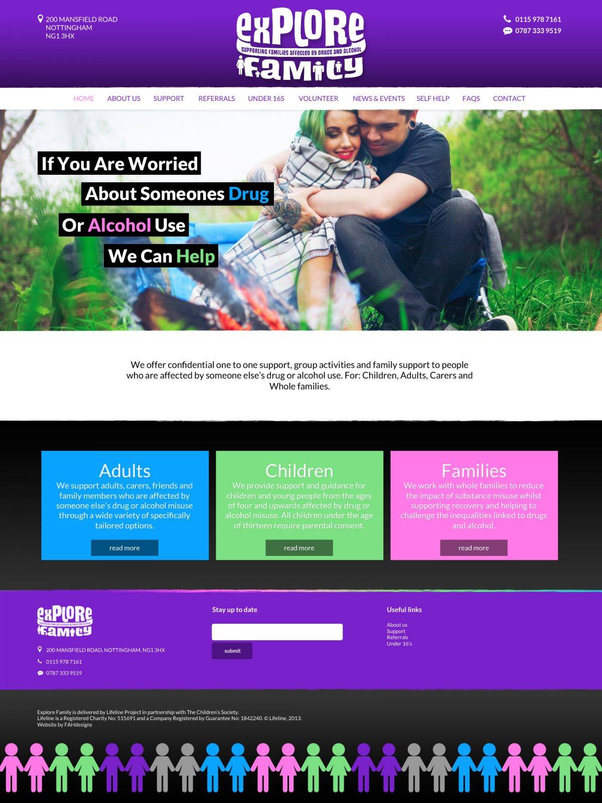Charity Bespoke Website Design